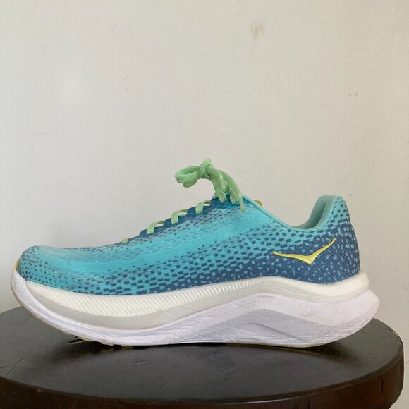 Hoka Mach X | Men's Size 10 D | Blue Green - Picture 2 of 8
